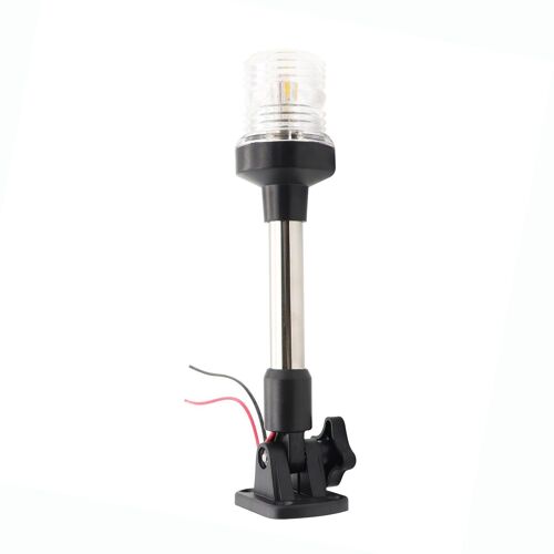 Feu De Navigation Led En Alliage D'aluminium 4000-4500k, Lumière Blanche D'avertissement Pour Bateau Et Yacht