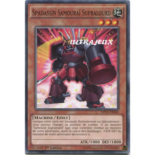 Yu-Gi-Oh! - Mp15-Fr068 - Spadassin Samouraï Supralourd - Commune