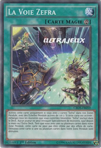 Yu-Gi-Oh! - Cros-Fr059 - La Voie Zefra - Commune