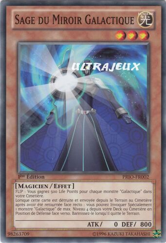 Yu-Gi-Oh! - Prio-Fr002 - Sage Du Miroir Galactique - Commune