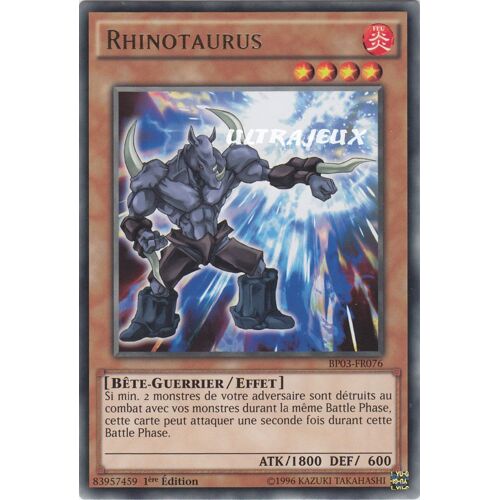 Yu-Gi-Oh! - Bp03-Fr076 - Rhinotaurus - Rare