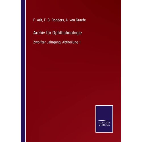Archiv Für Ophthalmologie
