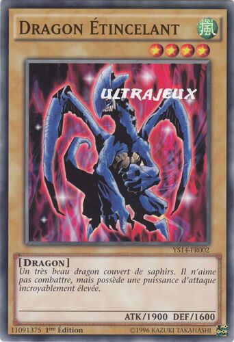 Yu-Gi-Oh! - Ys14-Fr002 - Dragon Etincelant - Commune