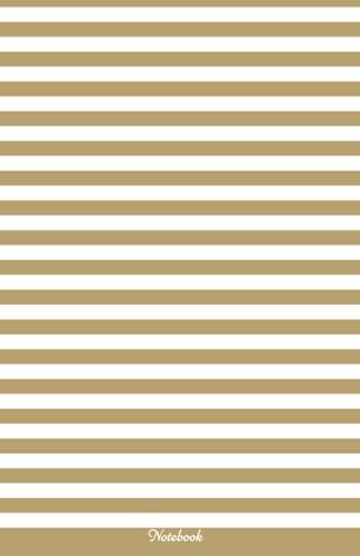 Renaissance Art Dark Beige And White Striped Journal Notebook With Lined Interior Pages. Organize Your Life By Color!: Sized For Messenger Bags, ... Colors Of Renaissance Paintings And Frescoes)