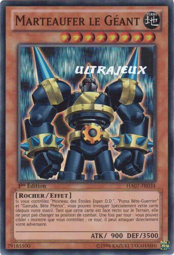 Yu-Gi-Oh! - Ha07-Fr034 - Marteaufer Le Géant - Super Rare