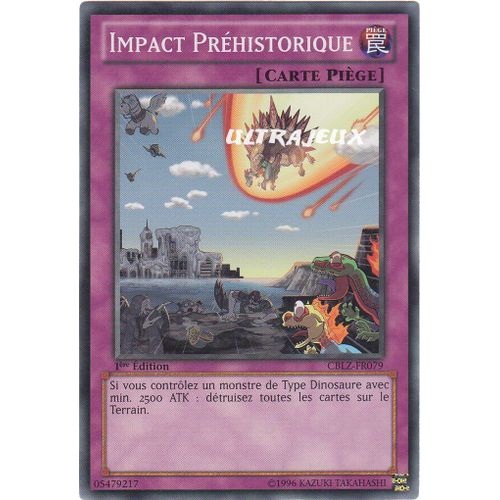 Yu-Gi-Oh! - Cblz-Fr079 - Impact Préhistorique - Commune