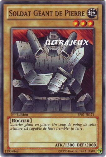 Yu-Gi-Oh! - Bp01-Fr171 - Soldat Géant De Pierre - Commune