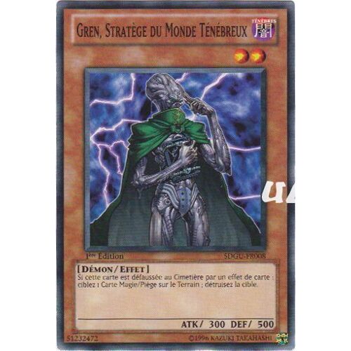 Yu-Gi-Oh! - Sdgu-Fr008 - Gren, Stratège Du Monde Ténébreux - Commune