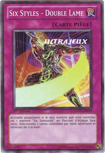 Yu-Gi-Oh! - Exvc-Fr073 - Six Styles - Double Lame - Commune