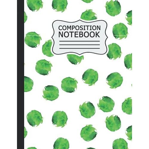 Lettuce Composition Notebook: Wide Ruled - Back To School Cute Lettuce Gifts, Lettuce Gifts For Women, Lettuce Birthday Gift, Lettuce Themed Gifts, ... Composition Book, Primary Composition Book .