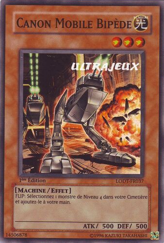 Yu-Gi-Oh! - Lodt-Fr037 - Canon Mobile Bipède - Super Rare