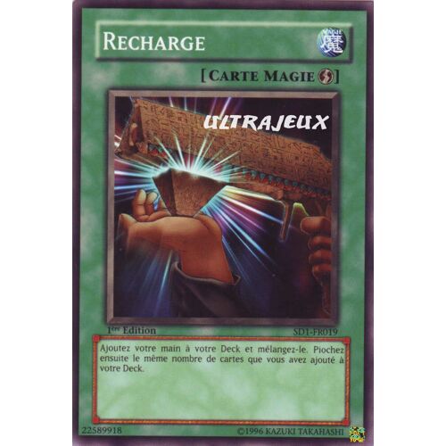 Yu-Gi-Oh! - Sd1-Fr019 - Recharge - Commune