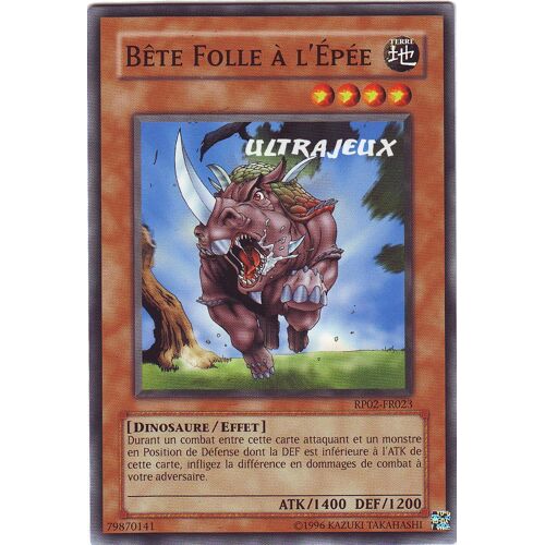 Yu-Gi-Oh! - Rp02-Fr023 - Bête Folle À L'epée - Commune