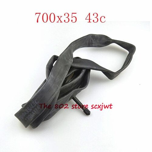 Tube Intérieur 700*35/43c De Bicyclette | Tube De Route, Pneus Pièces De Bicyclette Tige De Valve Droite 2 Pièces 700x3 5/43c