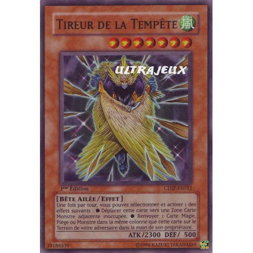 Yu-Gi-Oh! - Cdip-Fr032 - Tireur De La Tempête - Super Rare