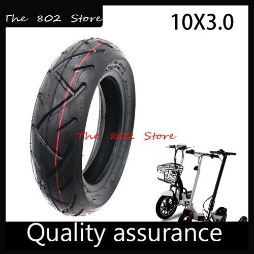 Pneu Intérieur Et Extérieur 10x3.0-6 80/65-6 Pour Scooter Électrique, Pneus De Route Épais Et Larges, Durs Et Résistants À L'usure