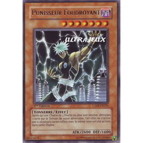 Yu-Gi-Oh! - Cdip-Fr026 - Punisseur Foudroyant - Rare