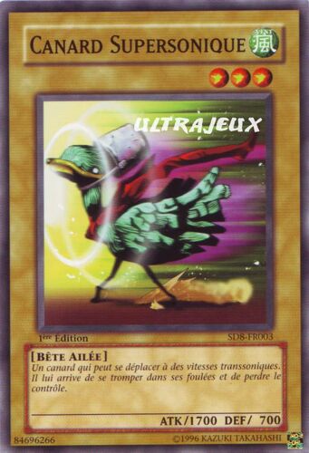 Yu-Gi-Oh! - Sd8-Fr003 - Canard Supersonique - Commune