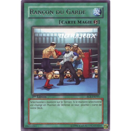 Yu-Gi-Oh! - Eoj-Fr045 - Rançon Du Garde - Rare