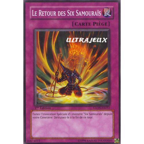 Yu-Gi-Oh! - Ston-Fr051 - Le Retour Des Six Samouraïs - Commune