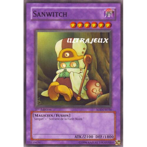 Yu-Gi-Oh! - Sod-Fr036 - Sanwitch - Commune