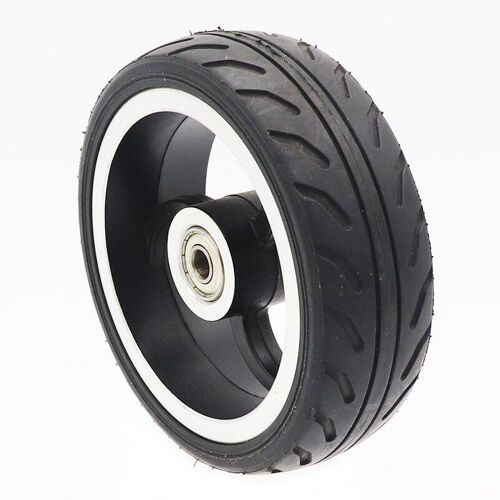 Pneu Solide Roue 5 Pouces Avec Moyeu En Alliage Pour Mini Scooter Électrique, Roue Rapide F0 Mini Moto