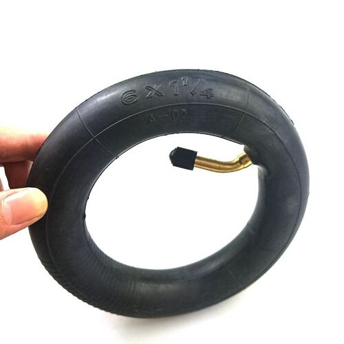 Chambre À Air 6x1 1/4 Pour Pneu 6x1 1/4, Caméra Intérieure Pour Petit Scooter Électrique De Surf, Moto Et Vélo Pliant