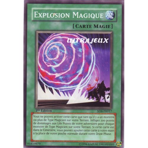 Yu-Gi-Oh! - Sd6-Fr017 - Explosion Magique - Commune
