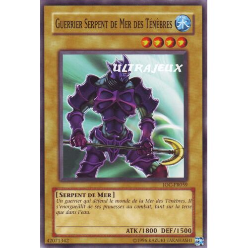 Yu-Gi-Oh! - Ioc-Fr059 - Guerrier Serpent De Mer Des Ténèbres - Commune