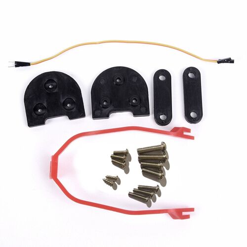 Kit D'installation De Pneus De 10 Pouces, Élévateur De Garde-Boue Pour Xiaomi M365 /187 /Pro, Pièces De Rechange, Joints De Garde-Boue Avec 12 * Vis