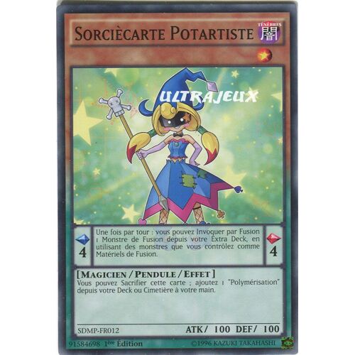 Yu-Gi-Oh! - Sdmp-Fr012 - Sorciècarte Potartiste - Commune