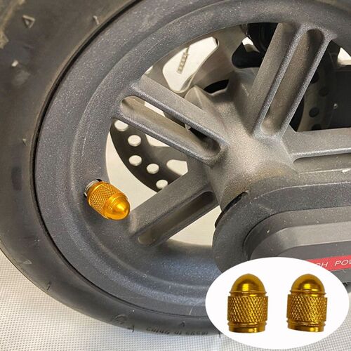 1 Paire Scooter Électrique Valve Tige Bouchon Anti-Poussière Couverture Pour Ninebot Max G30 Bouchon D'air Étanche Anse Scooter Style Accessoires
