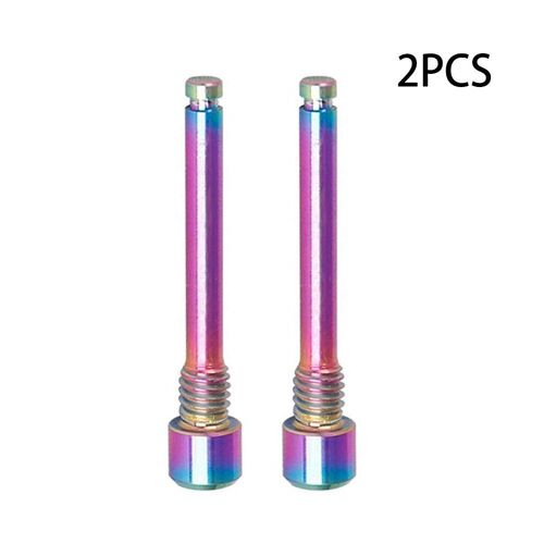 Boulons Filetés En Alliage De Titane Pour Freins À Disque De Vélo, Vis Hexagonales Intérieures De 3mm Pour Pièces De Cyclisme, 2 Pièces