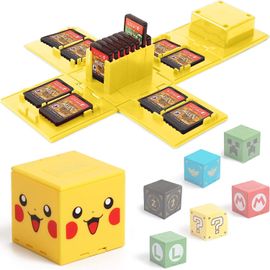 Étui Pour Carte Mémoire Nintendo Switch, De Rangement De Protection Organisateur De Cartes De Jeu Étui Rigide Avec 16 Emplacements, Étui De Rangement Pour Jeux Nintendo Switch