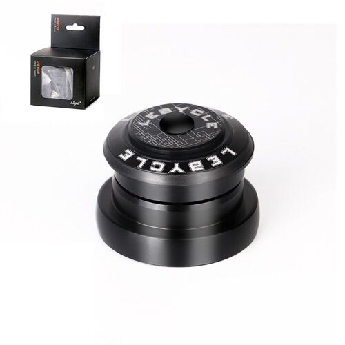 Cadre De Tube Droit Pour Casque De Vélo 44mm, Adaptateur 1.5 En Aluminium Noir, Structure À Double Palier, 1 Pièce