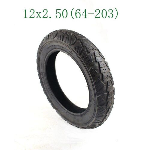 Pneu Intérieur Et Extérieur De Vélo Électrique De 12 Pouces, Pneu 12x2.50 (64-203)