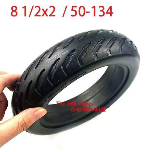 Pneu Solide 8 1/2x2 (50-134) Pour Scooter Électrique Intelligent À Gaz 8.5 Pouces 8.5x2, Roue De Brouette