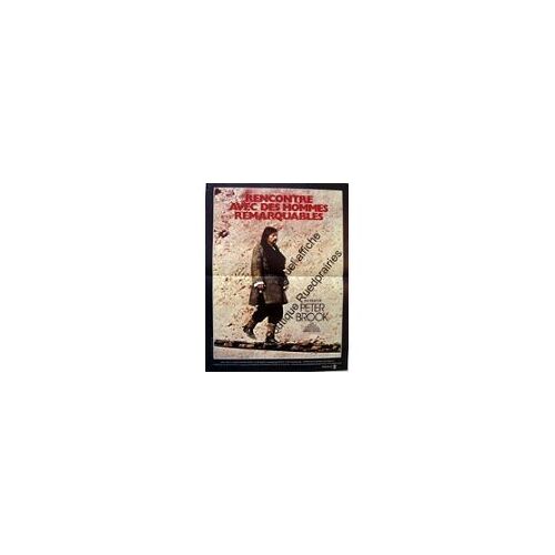 Rencontre Avec Des Hommes Remarquables - Peter Brook - Terence Stamp - Affiche De Cinéma Pliée 60x40 Cm