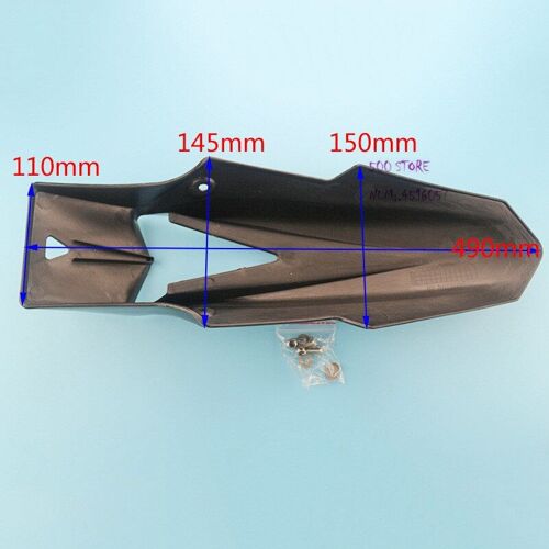 Garde-Boue De Moto En Plastique | Noir, Garde-Boue De Moto, Garde-Boue De Moto Pour Pit Bike Xr250 Klx250