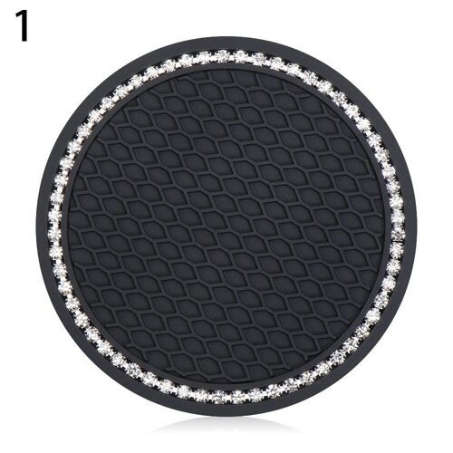 Dessous De Verre En Diamant Acrylique Pour Voiture, Tapis De Tasse En Pvc, Dessous De Verre Antidérapant En Cristal, Accessoires D'intérieur De Véhicule, Nouveau, 2021