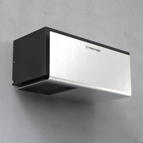 TROTEC Déshumidificateur à montage mural DH 15 VPR+ acier inoxydable