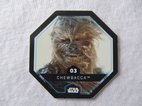 Jeton Cosmic Shells E. Leclerc  Star Wars N° 03 Chewbacca