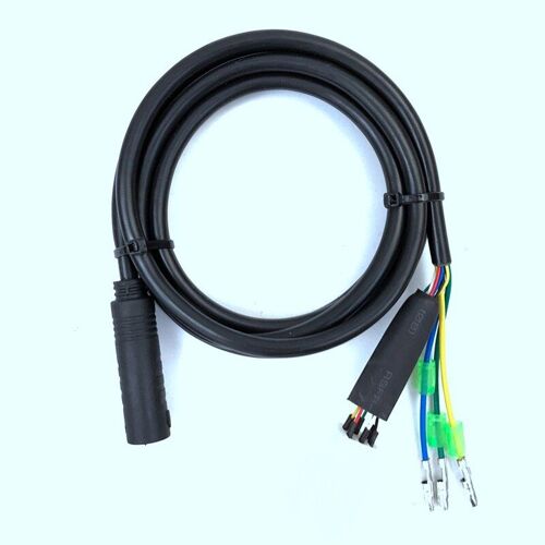 Câble De Conversion De Moteur De Vélo Électrique, Câble D'extension De Moteur, Connecteur Étanche, 9 Broches, 160cm