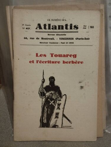 Atlantis N 47 Année 1933