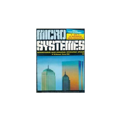 Micro Systemes N° 28 : Spécial Base De Données