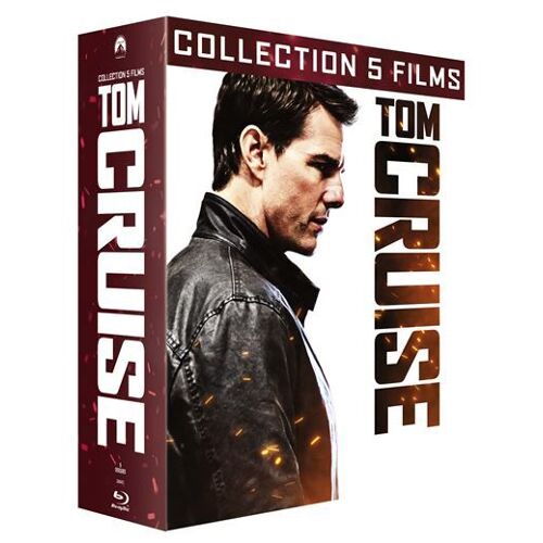 Tom Cruise - Collection 5 Films : Top Gun + La Guerre Des Mondes + Mission : Impossible + Jours De Tonnerre + Jack Reacher - Pack - Blu-Ray