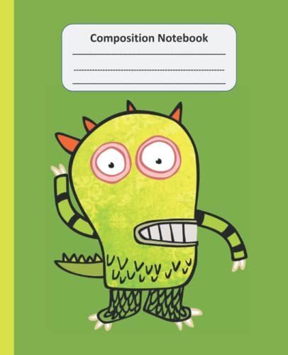 Composition Notebook Cover: Wide Ruled For Boys Girls Adults Kids Students Home Business School College Kindergarten