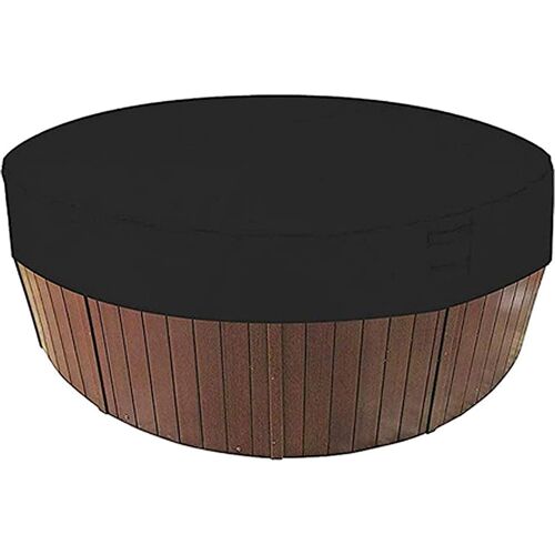 200*30cm Couverture de Piscine Ronde Piscine Bâche Solaire pour Piscine,Housse de Protection Spas Imerméable 100 Résistant Aux UV, 190T pour Extérieur Spa Baignoire