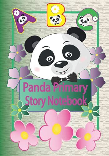 Panda Primary Story Notebook: Primary Composition Notebook Handwriting Paper- Cute Panda Notebook For Handwriting Practice- Dotted Midline . For A Clear Writing For Kids
