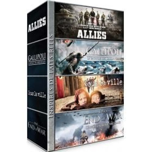 Guerre : Allies + Gallipoli - La Bataille Des Dardanelles + Sous La Ville + 1945 - End Of War - Pack